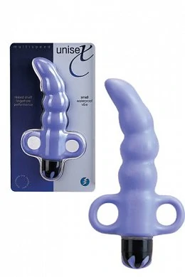 Вибратор водонепроницаемый и многоскоростной Длиной 11 см диаметр 2-3 см Цвет сиреневый