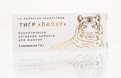 Тигр - биологически активная добавка для повышения потенции для мужчин