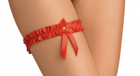 Подвязка красная Размер OS