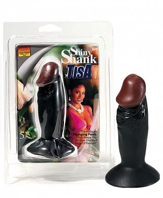 Анальная втулка гнущаяся. Размер: длина 12 см, диаметр 3 см. Цвет: негр.