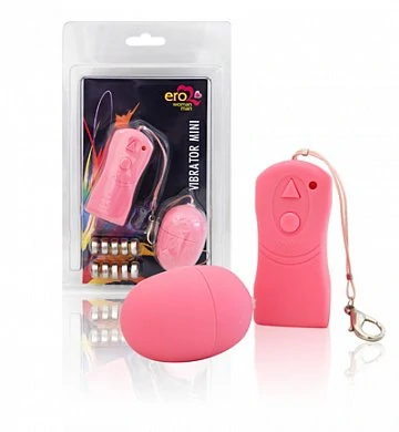 Виброяйцо с дистанционным управлением. Размер: длина 5 см, диаметр 3 см. Цвет: розовый.