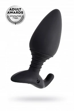 Анальная втулка Lovense Hush L черный 12,1 см