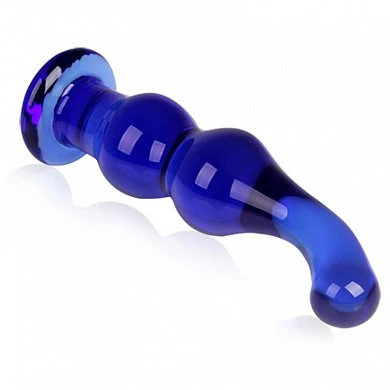 Синее-Стекло-Анальный-Фаллоимитатор-Стекло-Удовольствие-Жезл-Стекло-Массажер-Секс-игрушки-для-Женщин-и-Мужчин-Унисекс