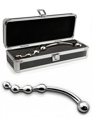 Анальная цепочка металлическая из высококачественной медицинской стали