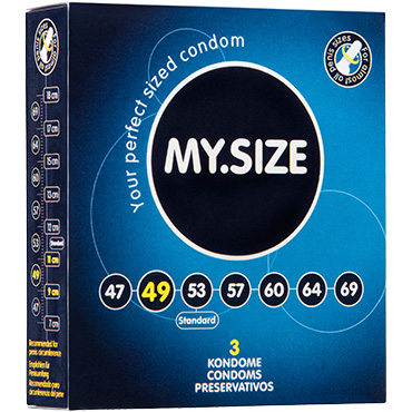 Презервативы MY.SIZE № 3 размер 49 ширина 4,9 см