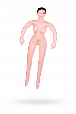 Кукла надувная Dolls-X Emilia брюнетка с двумя отверстиями 160 см