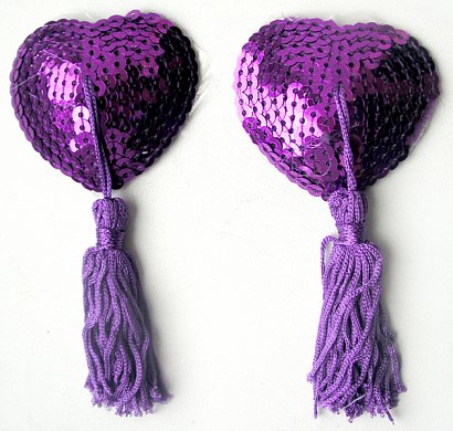 Пэстисы цвет фиолетовый текстиль